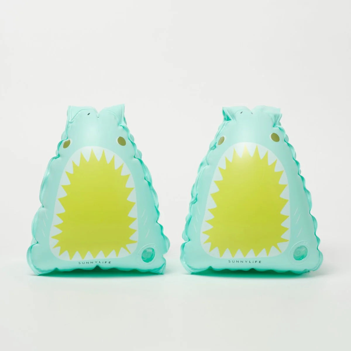 SUNNYLiFE Salty The Shark Float Bands Aqua