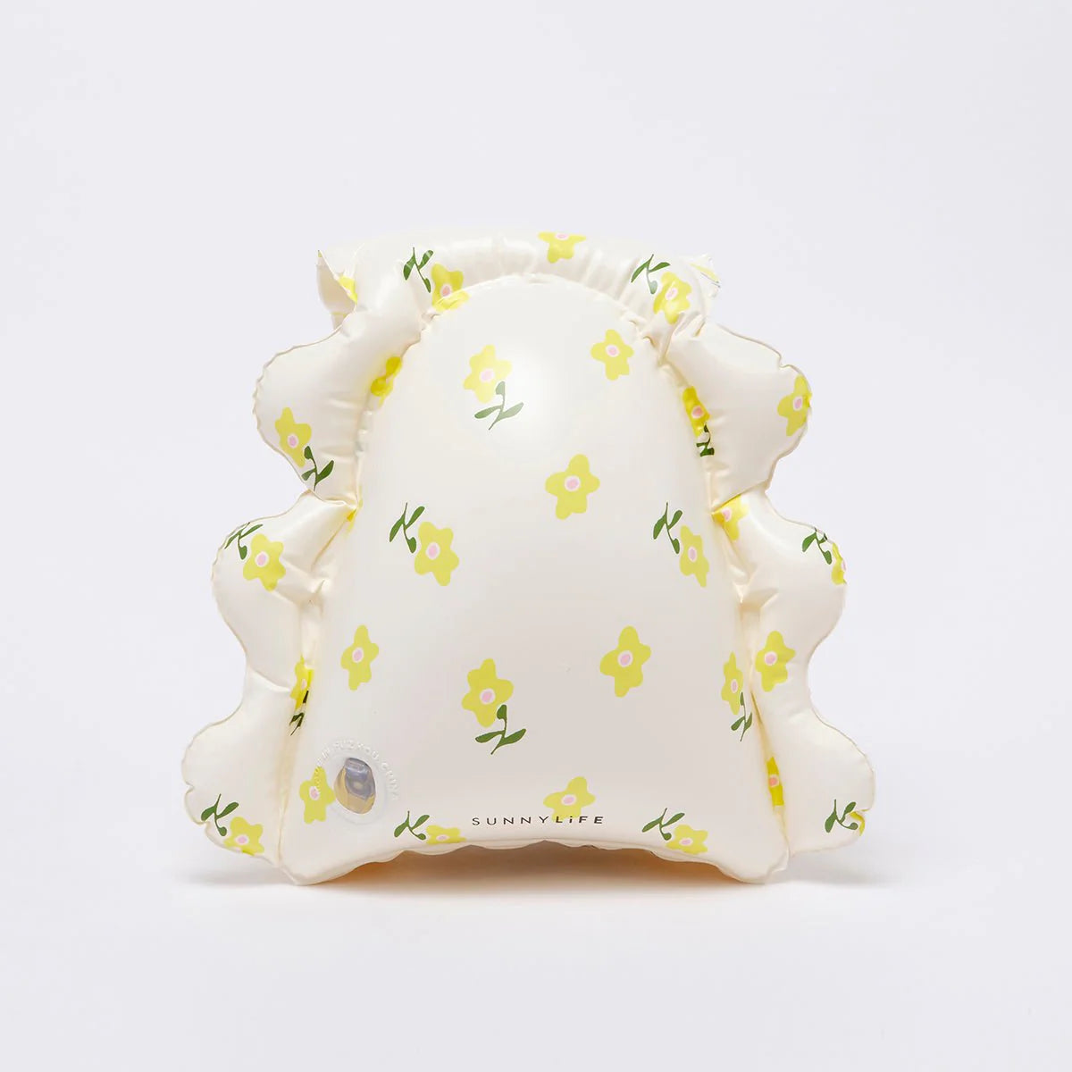 SUNNYLiFE Sunflower Print Inflatable Buddy Float Bands Mima the Fairy Lemon