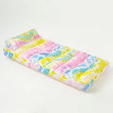 SUNNYLiFE Tie Dye Color Lilo Lounger Sorbet