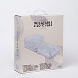 SUNNYLiFE Transparent Color Inflatable Glitter Lilo Chair