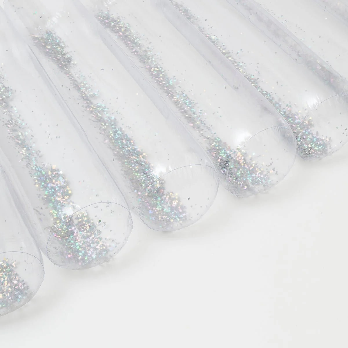 SUNNYLiFE Transparent Inflatable Glitter Lilo Float Tube