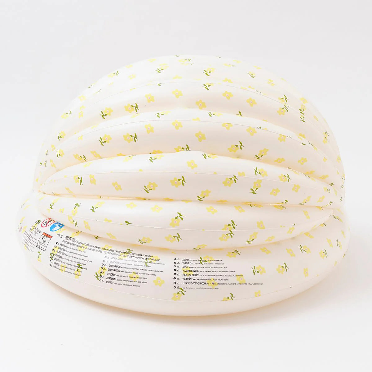 SUNNYLiFE White Color Floral Inflatable Kiddy Pool Mima The Fairy Lemon