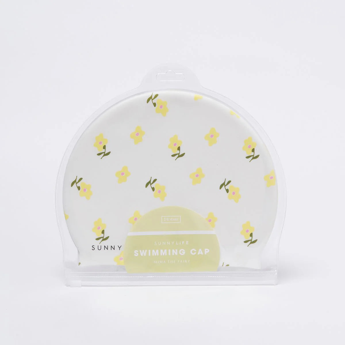 SUNNYLiFE Yellow Color Shaped Swimming Cap Mima The Fairy Lemon