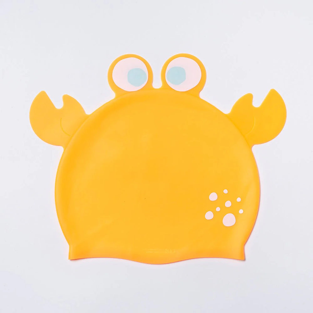 SUNNYLiFE Yellow Color Shaped Swimming Cap Sonny The Sea Creature
