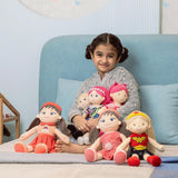 Mirada Super Girl Rag Doll - 38 cm