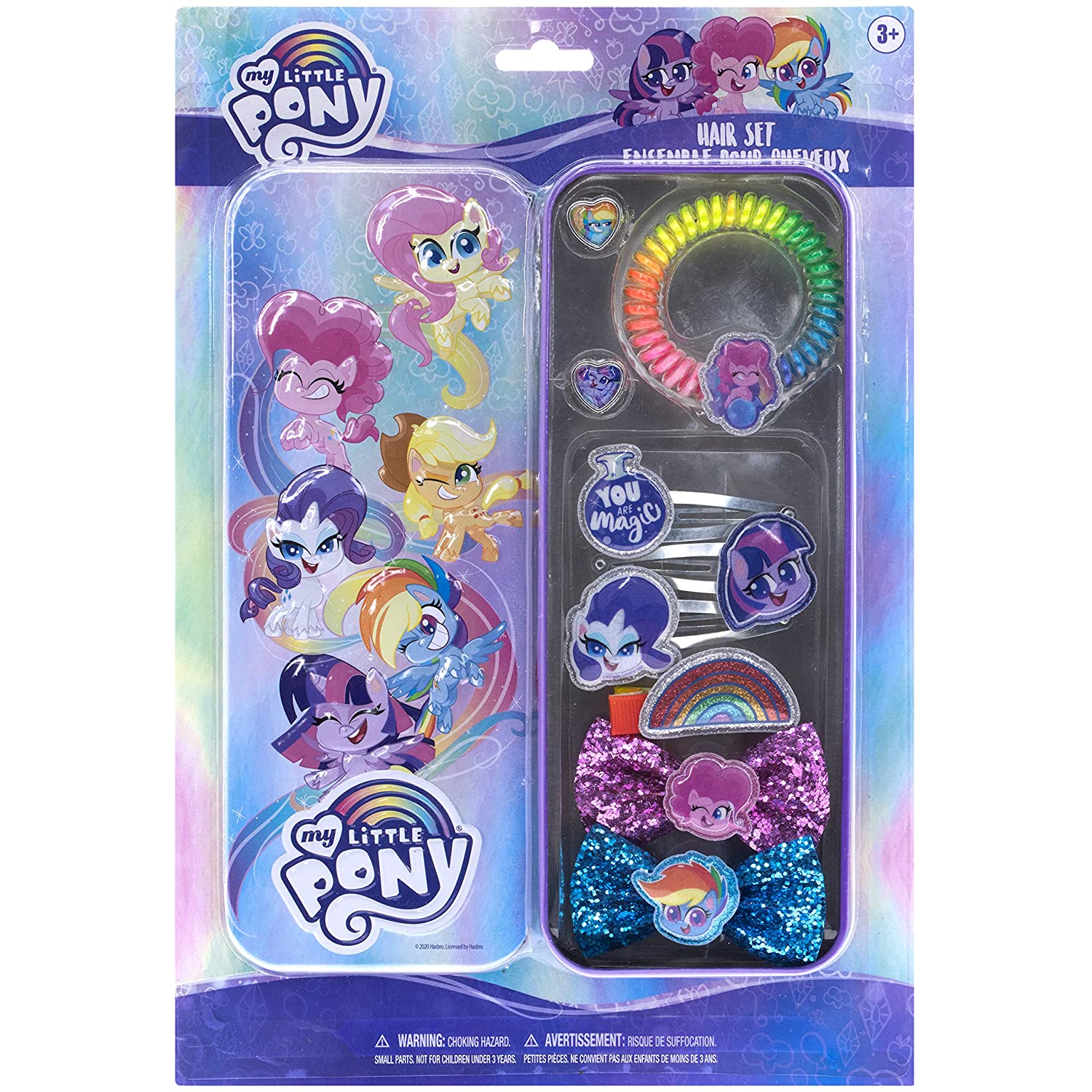 Townley Girl My Little Pony Hair Accessories in Tin