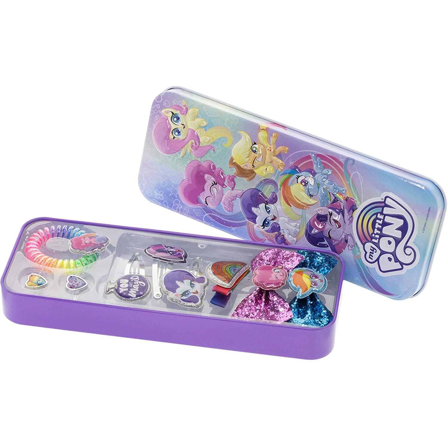 Townley Girl My Little Pony Hair Accessories in Tin