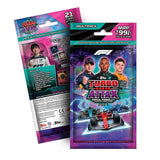 Topps F1 Turbo Attax Collectible Card Game Flow Pack of 21 Cards
