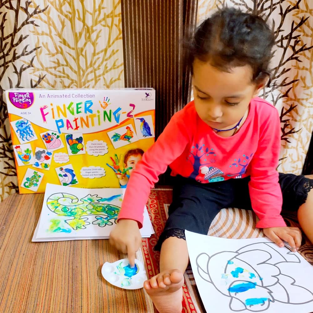 Toykraft Finger Painting Art Activity Kit #2