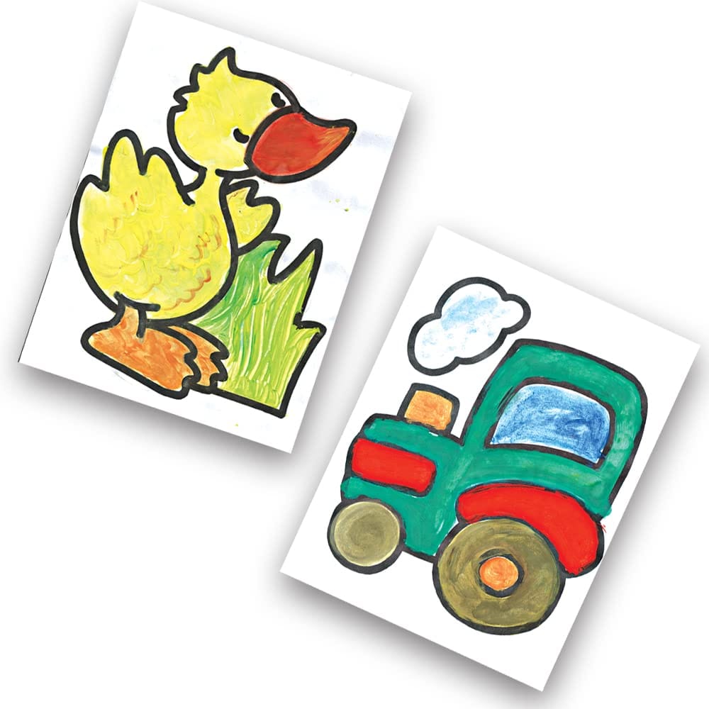 Toykraft Finger Painting Art Activity Kit
