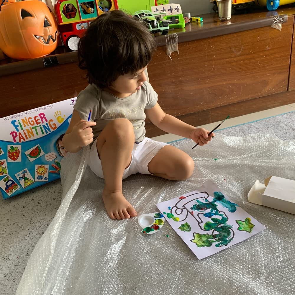 Toykraft Finger Painting Art Activity Kit