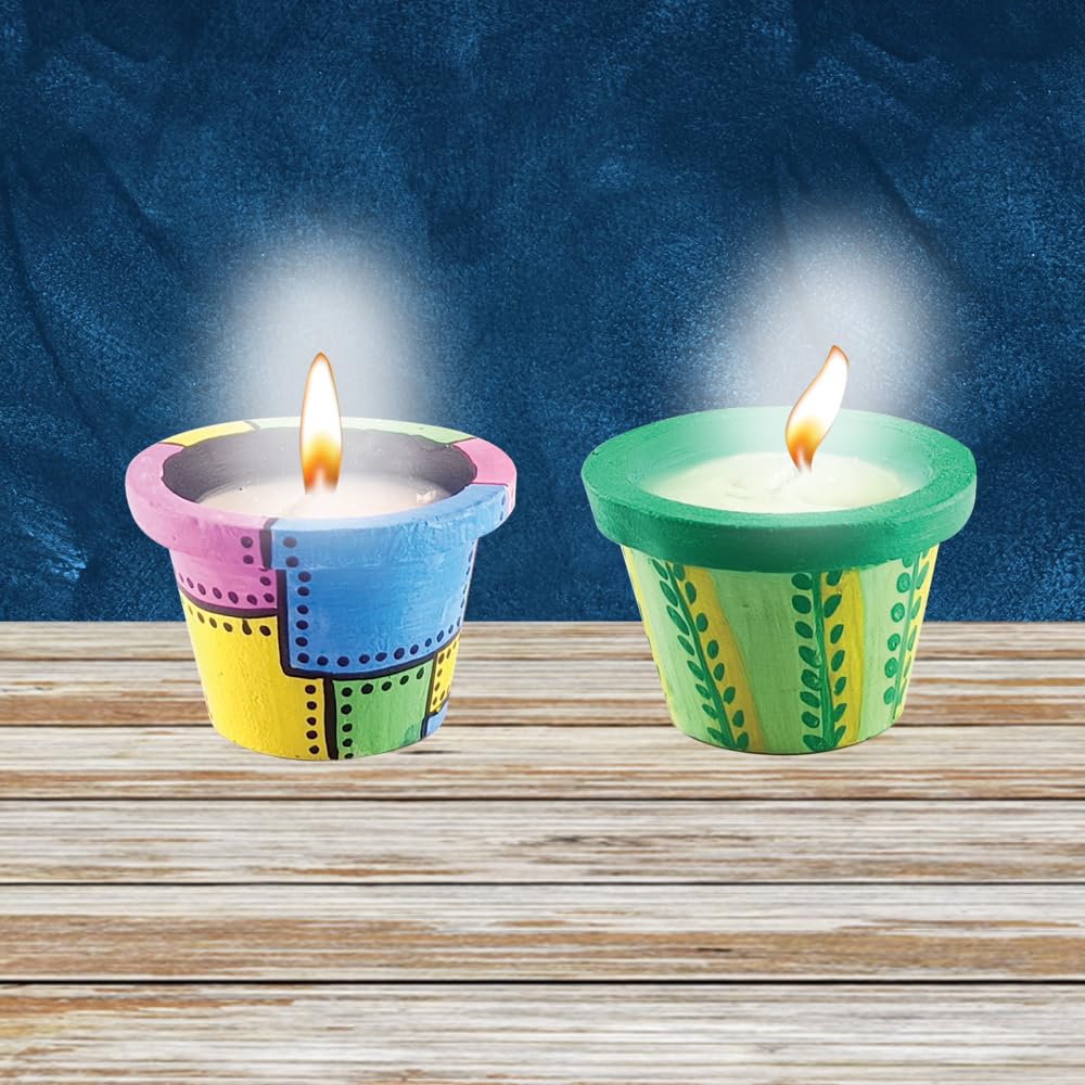 Toy Kraft Candles From Pretty Pots