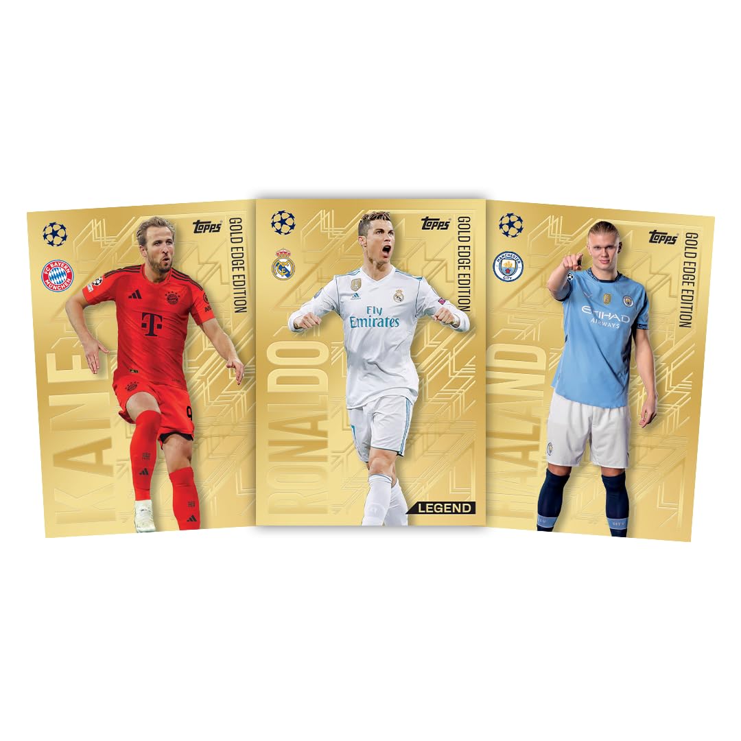 Topps UEFA Champions League Match Attax 24/25 Trading and Collectible Card Game 20 Cards Pack