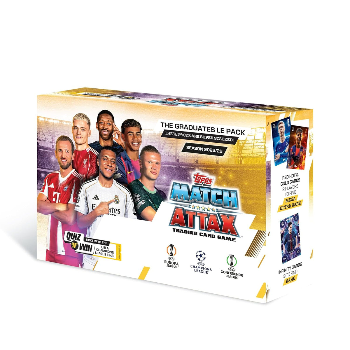 Topps Match Attax UEFA Europa, Champions, Conference League The Masters Le Pack