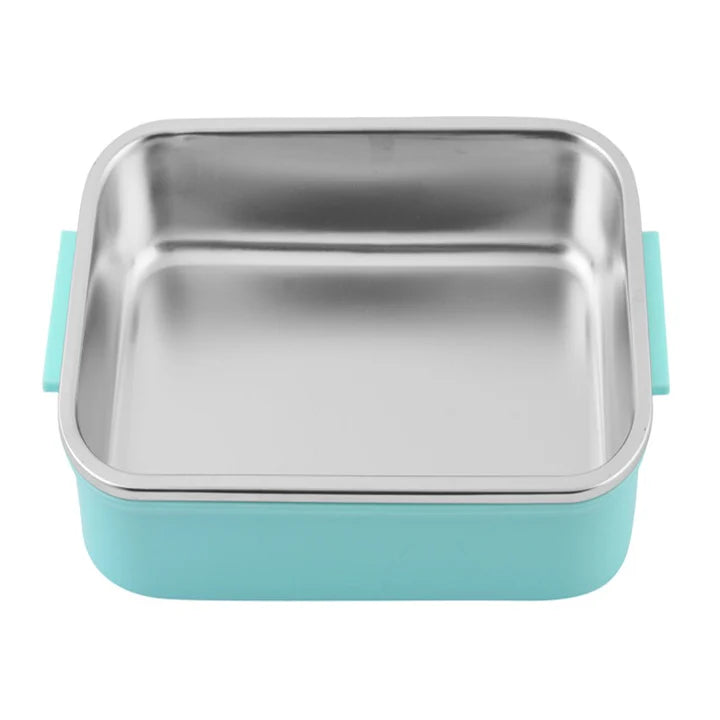 Youp stainless steel sage green color Unicorn theme kids lunch box CRAZY - 850 ml