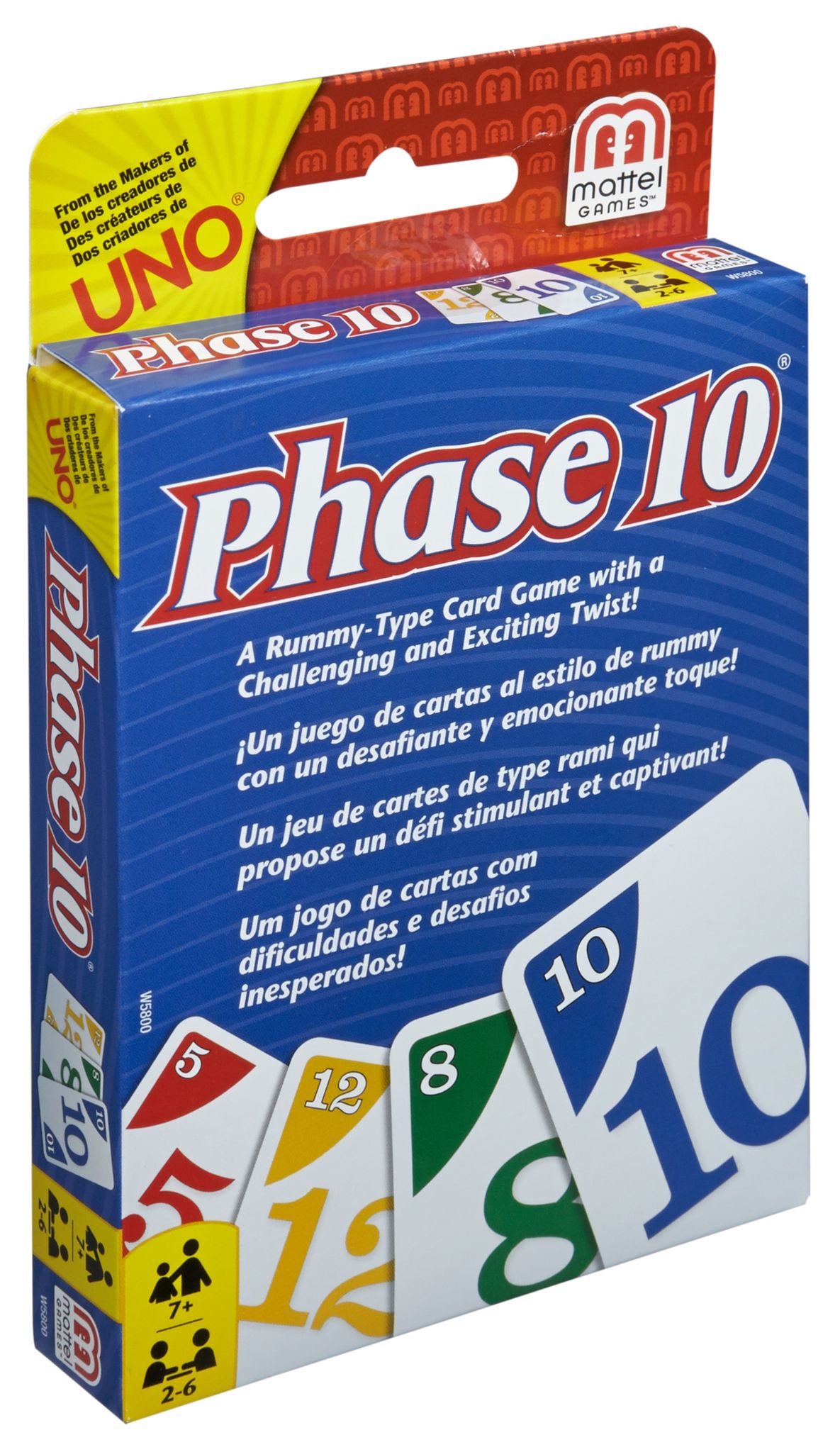 Mattel Games Phase 10 Game