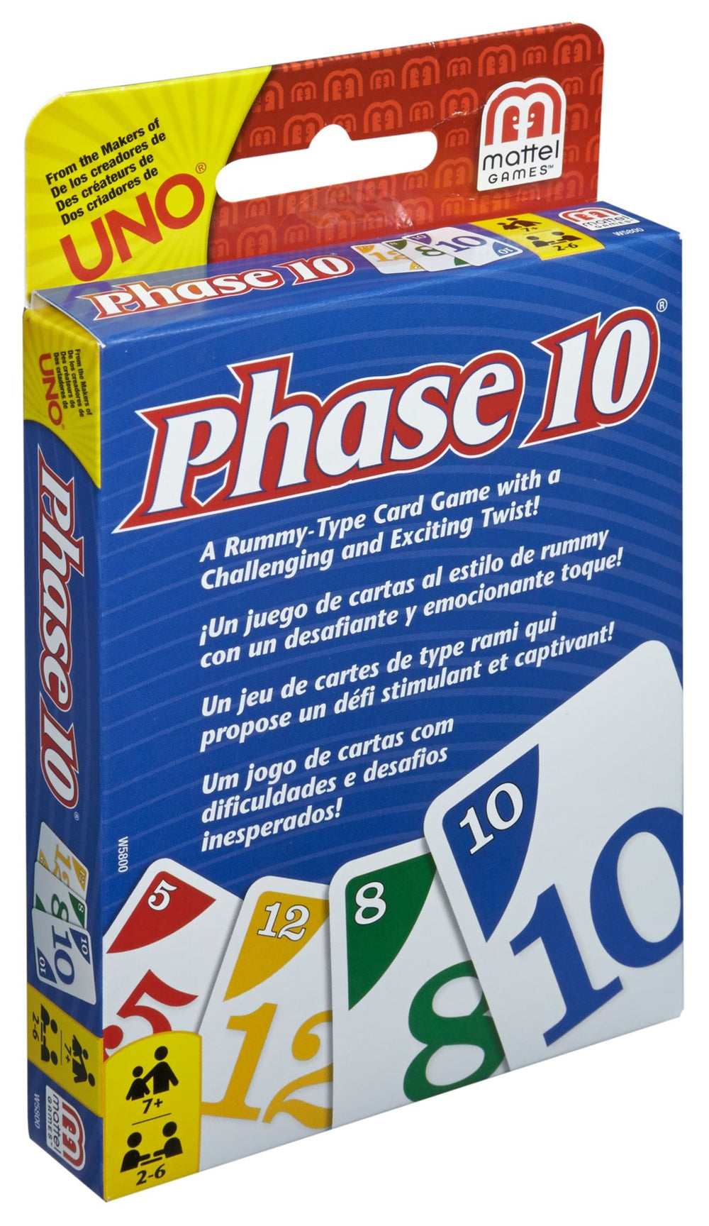 Mattel Games Phase 10 Game