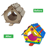 Webby DIY Wooden Build and Paint Bird House
