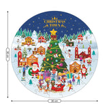 Webby Wooden Christmas Town Puzzle
