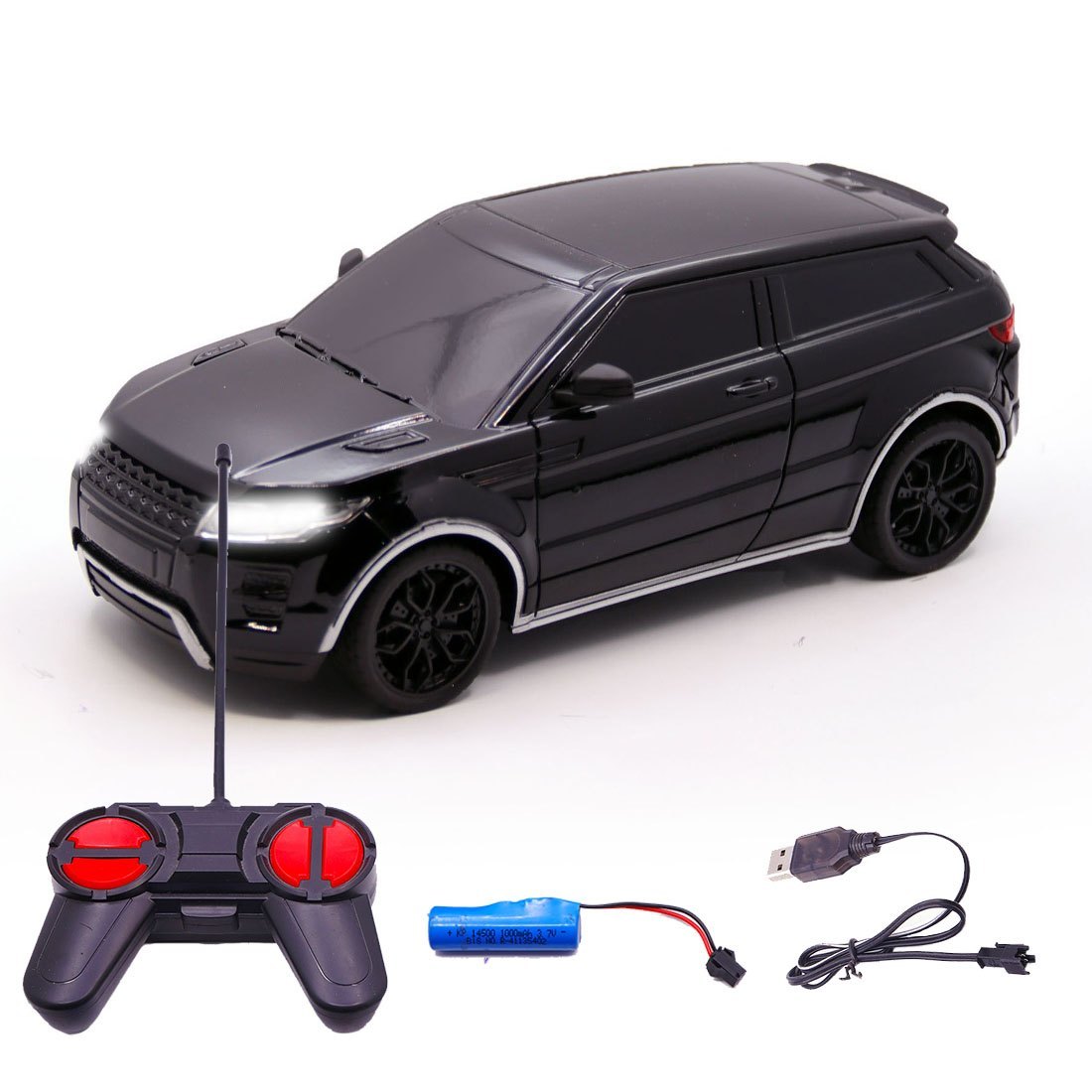 Funskool Volt Rush 1:24 Scale RC Speed -X Black Car