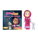Simba Masha And The Bear Masha's Animal Friends - Masha Doll And Rabbit And Masha and the Bear: A Recipe for Disaster (Story Book)