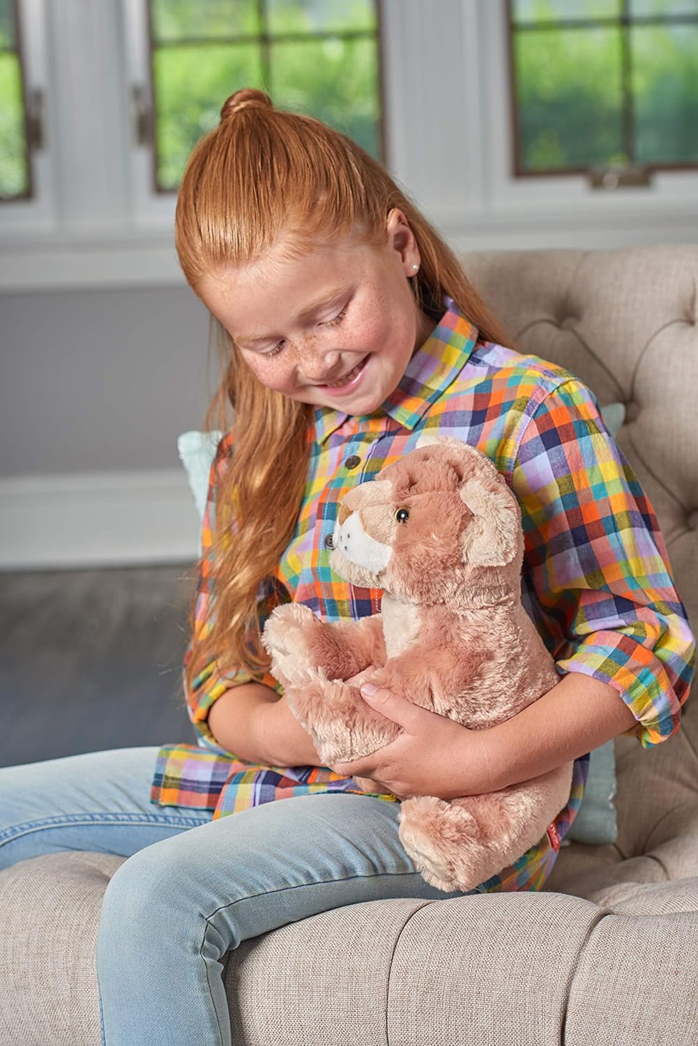 Wild Republic Cuddlekins Lion Baby Plush