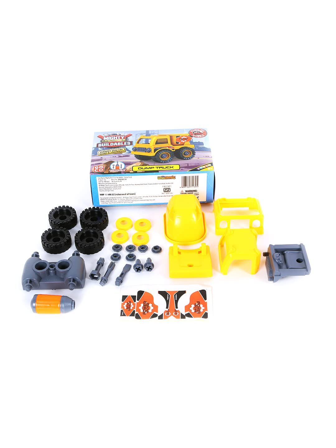 Winmagic Mighty Machines Buildables Dump Truck