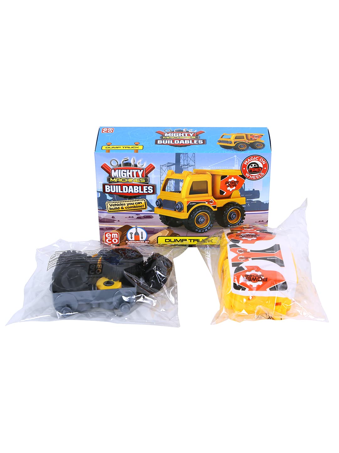 Winmagic Mighty Machines Buildables Dump Truck