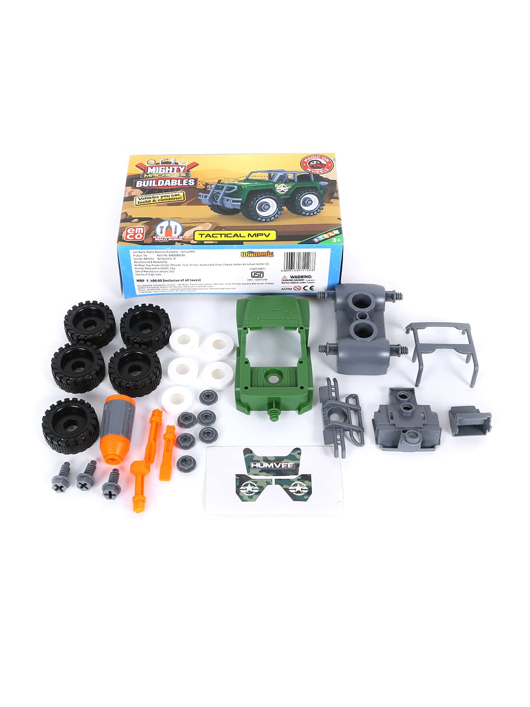 Winmagic Mighty Machines Buildables Tactical MPV