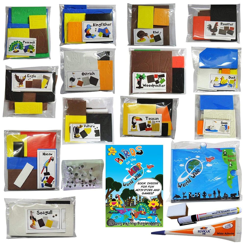 Imagimake Birds On The Map