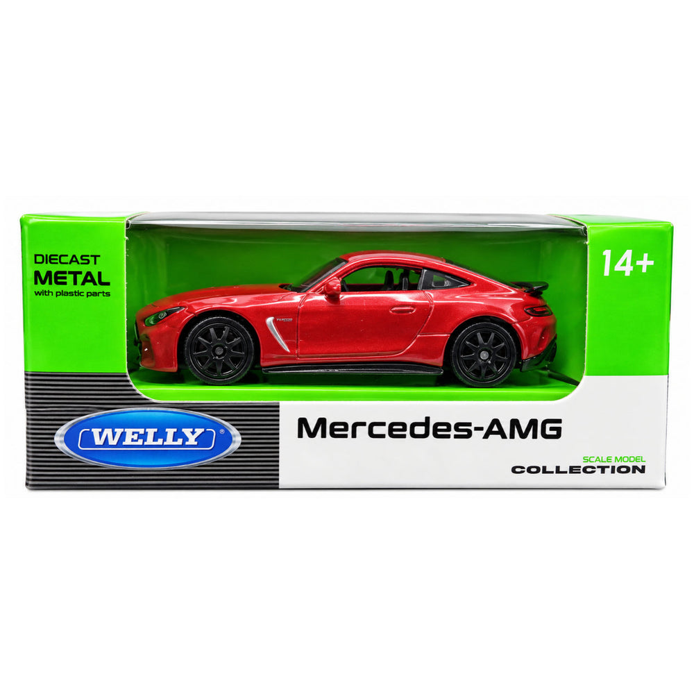 Welly 1:64 Mercedes-AMG GT 63 diecast model car in Red - Toy Marche