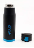 Youp Blacky Thermo Steel Bottle 600 ml - Blue