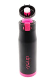 Youp Blacky Thermo Steel Bottle 600 ml - Pink