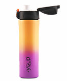 Youp Lexus Thermo Steel Bottle 600ml - Yellow and Pink