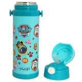 Striders Paw Patrol School Bag 14 Inch And Youp Paw Patrol Insulated Double Wall Sipper Bottle Scooby 500 ml
