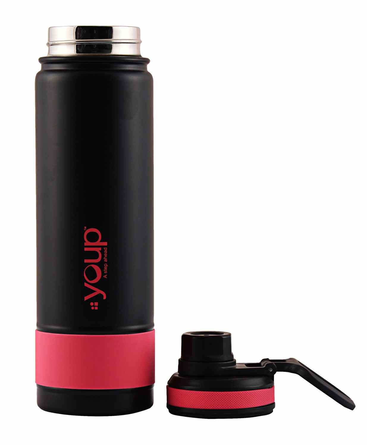 Youp Sapphire Thermo Steel Bottle 755 ml - Pink