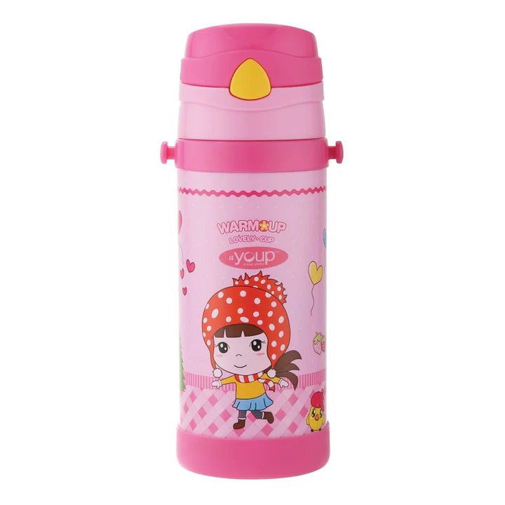 Youp Stainless steel insulated kids sipper bottle CANDY - 400 ml