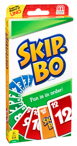 Mattel Games Skip Bo Card Game