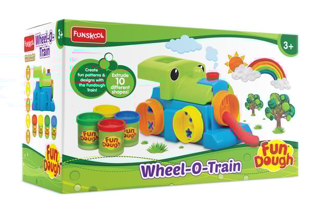 Funskool - Fundough Playset Wheel-O-Train