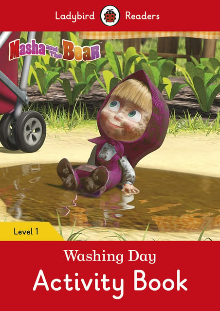 Masha And The Bear: Washing Day Activity Book - Ladybird Readers Level 1