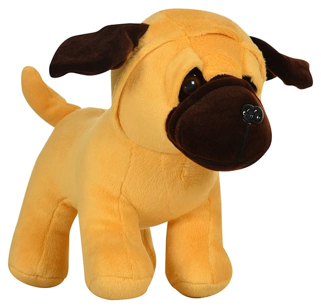 Mirada Dog Soft Toy Brown