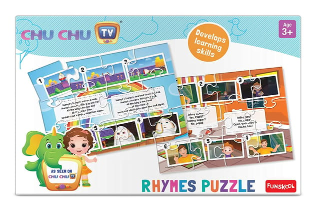 CHU CHU RHYMES 2 IN 1 PUZZLE