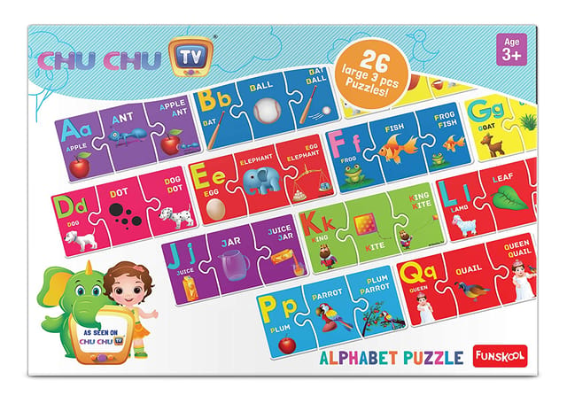 Funskool Chu Chu Alphabets Puzzle