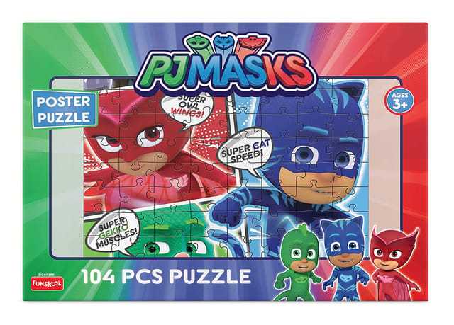 Funskool PJ Masks Puzzle - 104 Pieces