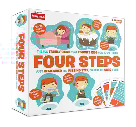 Funskool Four Steps - Fun Family Game