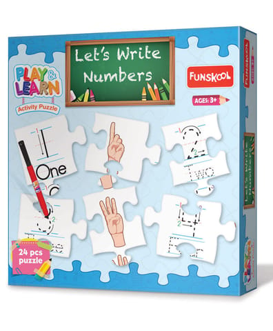 Funskool Play & Learn Mini Numbers Puzzle