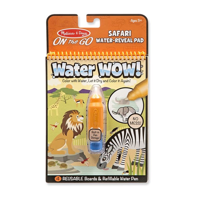 Melissa & Doug Water Wow! Safari Water Reveal Pad