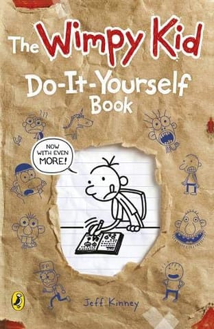 Diary Of A Wimpy Kid - Do-It-Yourself Book By Jeff Kinney