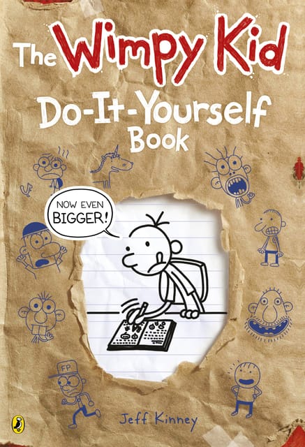 DIARY OF A WIMPY KID DO IT YOURSELF BOOK?NEW LARGE FORMAT