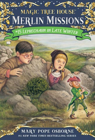 MAGIC TREE HOUSE 15 LEPRECHAUN IN LATE WINTER